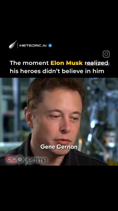 Thumbnail for The Moment Elun Musk Realized His Heroes Didn't Believe in Him