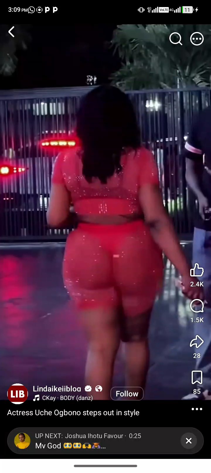 Thumbnail for Nigeria actress giving us best of her bbl