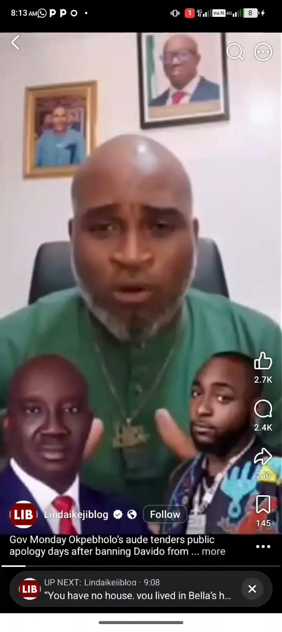 Thumbnail for Edo state cabinet members tender his apology to the governor